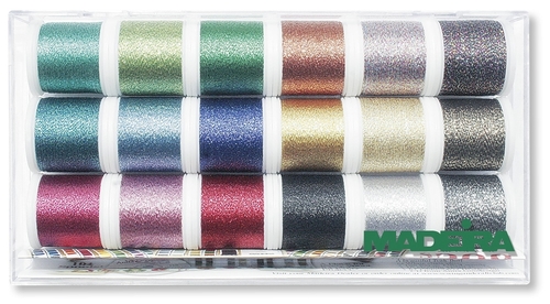 8020 Набор ниток Supertwist Metallic 18*200м Madeira 8020 Набор ниток Supertwist Metallic 18*200м Madeira