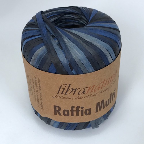 Raffia Multi Fibranatura, 100% целлюлоза район, 80 м/35 гр фото 2