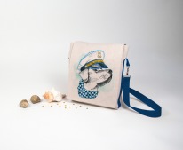 8531 Набор для шитья и вышивания текстильная сумка-планшет  Моряк
